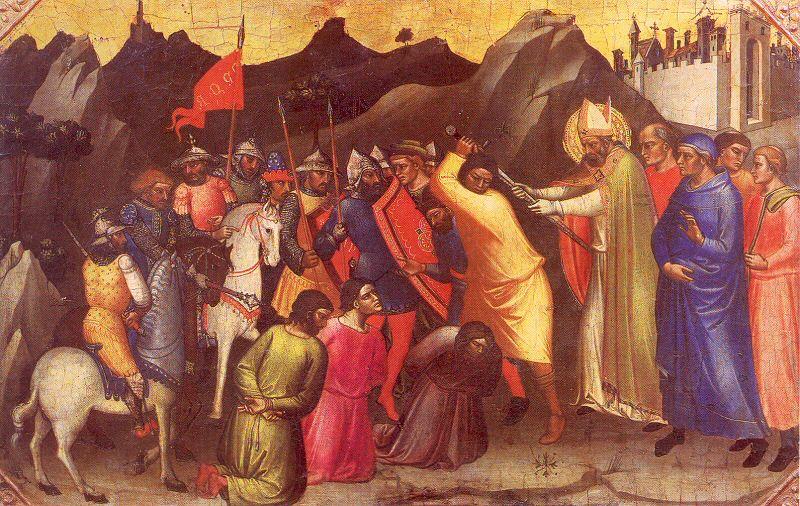 Nardo, Mariotto diNM Saint Nicholas Saves Three Innocent Men Germany oil painting art